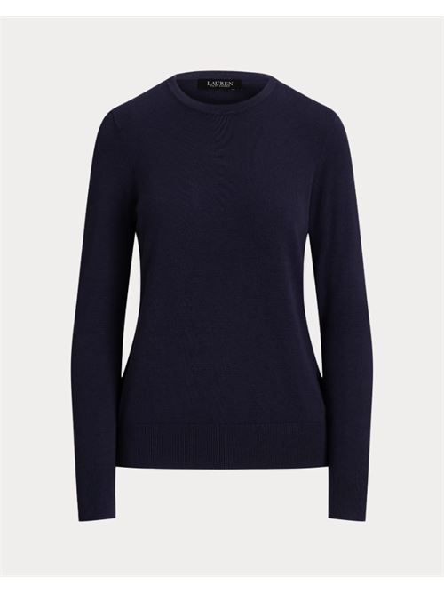 MAGLIA IN MISTO COTONE LAUREN RALPH LAUREN | 20091911400437OH LAUREN NAVY